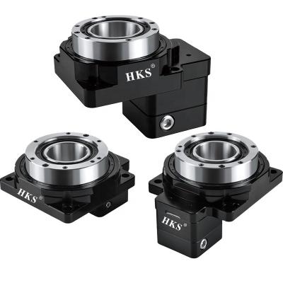 China Building Material Shops LKN Precision Hollow Rotary Platform Planetary Gear Reducer rotates at any angle and can be equipped with stepper servo motor for sale