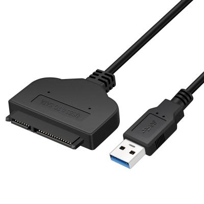 China Hard Disk+SSD External Hard Drive Adapter Cable USB 3.0 SATA To USB Adapter Cable For 2.5 Inch SSD HDD Support UASP for sale