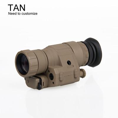 China 200m Accessory Night Vision Monoluars PVS-14 Military Hunting Shooting Digital Night Vision for sale