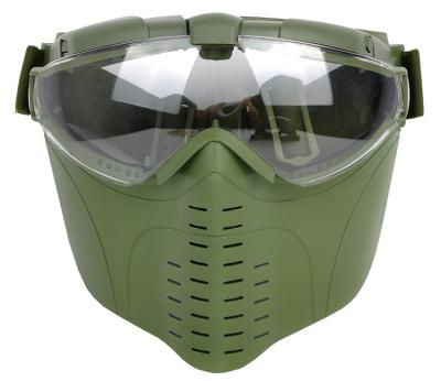 China Protective Head Outdoor Sports Full Face Airsoft Mask Safety Goggles Paintball Tactical Mask for sale