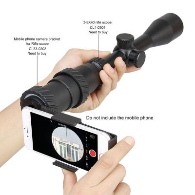 China All Phone Smart Bracket Zoom Phone Holder Connect Phone To Riflescope Goggles Sight Place For Take Photos For All Cell Phone for sale