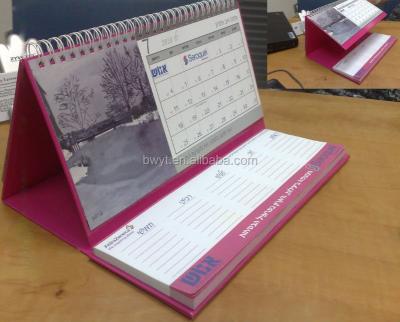 China 2015 Table Calendar Desk Calendar with Pad Desk Calendar Holder//Table Calendar Printing for sale