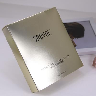 China Recyclable Customized Paper Face Mask Box , Cosmetic Box For Lipstick , Makeup Brush for sale