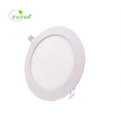 China Modern Led Recessed Slim Round Ceiling Led Flat Panel Light Dimmable For Home Office Square Flat Led Panel For Office Lighting for sale