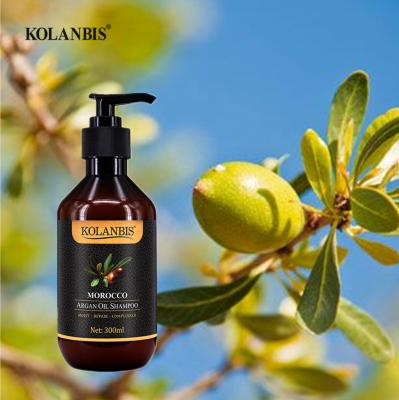 China Bulk KOLANBIS Nourishing Hot Sale Morocco Argan Oil Shampoo Special For Dry Hair Private Label for sale