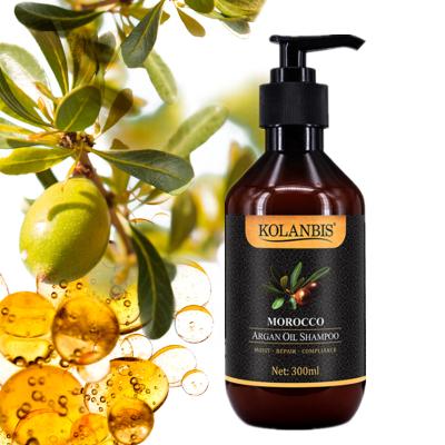 China KOLANBIS Maroc Argan Oil Shampoo Nourishing Professional Salon Supply Custom Logo for sale