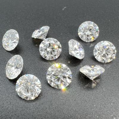 China Polishing Round Brilliant Cut 0.6CT - 0.69CT DEF VVS VS CVD Synthetic Diamond Lab Grown Diamond SI Diamond HPHT for sale