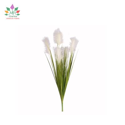 China Realistic / Long Lasting Artificial Pampas Grass For Home Decor UV Resistance Flammable for sale