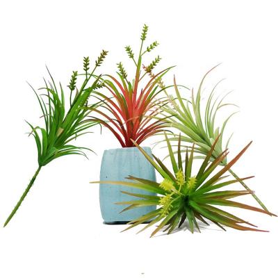 China New Arrival Realistic/Long Lasting Plastic Colorful Fake Seed Artificial Succulent Wheat Plants Plant For Home Decor for sale