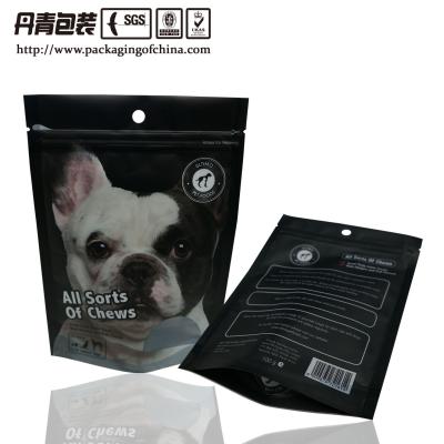 China Commercial Dog Food Package, MATT BOPP / NY / PE, Stand Up Pouches With Zipper for sale