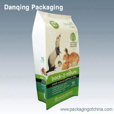 China Water Proof Side Gusset Seal Dog Food Packaging Bags,Parrots Food Packaging Bags for sale