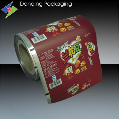 China High Puncture Resistance Plastic Doypack Printed Packaging Film For Nut for sale