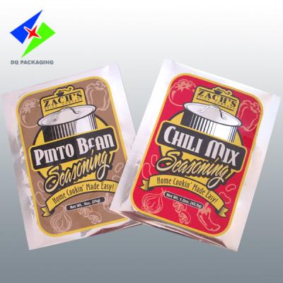 China Metallized Film, Aluminium Foil Bag, Three Side Seal Pouch For Coffee Packaging for sale