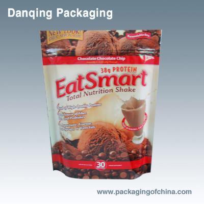 China Ice Cream Packaging With Zipper, Vivid Printed Stand Up Pouches, Approved ISO for sale