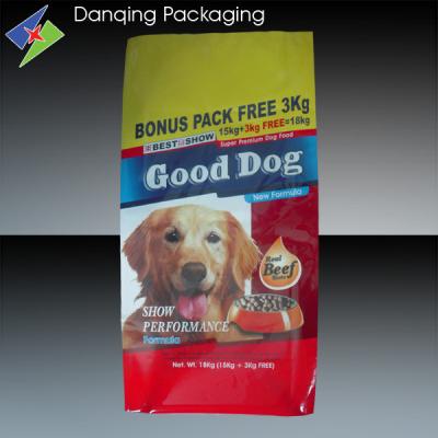 China Profeesional Acid - Proof  Side Gusset Pouch For Pet Food Packaging for sale