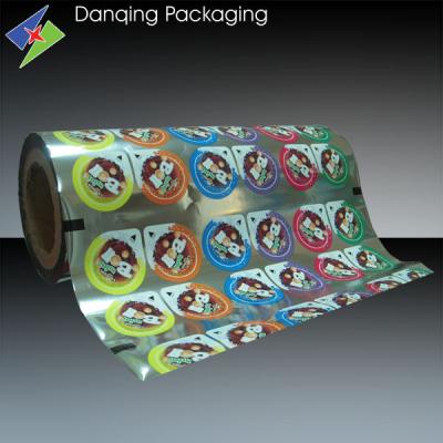 China Peelable PP / PE / PET Cup Sealing Film, Roll Stock,Lidding film for sale