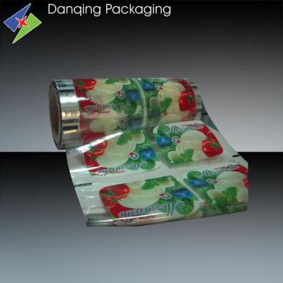 China Customied Laminating Printing Peelable Lidding Film Food Packaging, Film Roll for sale