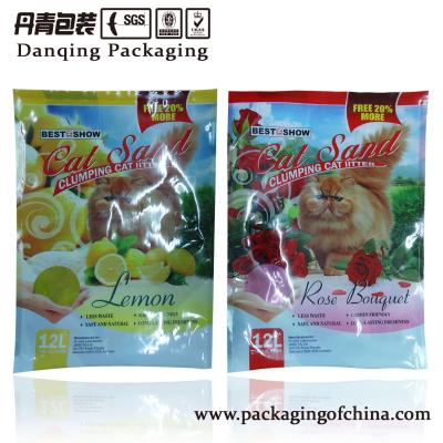 China 3 Sides Sealing Pet Food Packaging High Barrier Food Pouches Packaging for sale