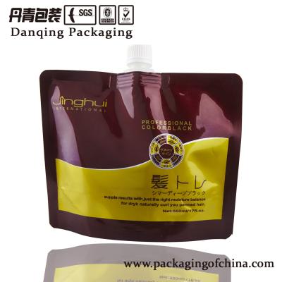 China Fashion stand up resealable pouches at center / liquid pouch packaging for sale