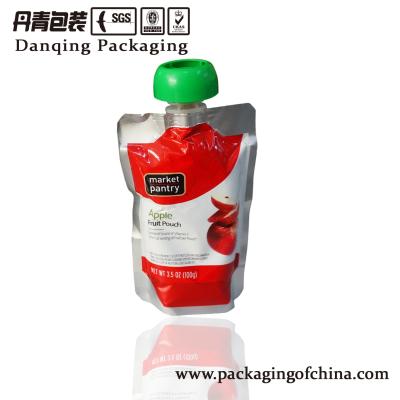 China Customized Doypack Stand Up Pouch With Spout For Food Packaging for sale