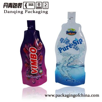 China Shaped Plastic Packaging Custom Injection Pouch Bags With Injection Moulding for sale