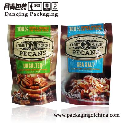 China Recyclable Sealing Food Packaging Pouch , Snack Custom Zip Lock Pouch Bags for sale