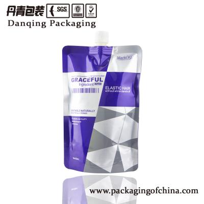 China Disposable 500ml Shampoo Plastic Packaging bag, Zipper Sachet for Shampoo Y0568 for sale