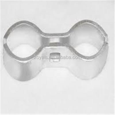 China Easily Assembled Temporary Fencing Clamps Galvanized Conduit Pipe Saddle Clamp for sale