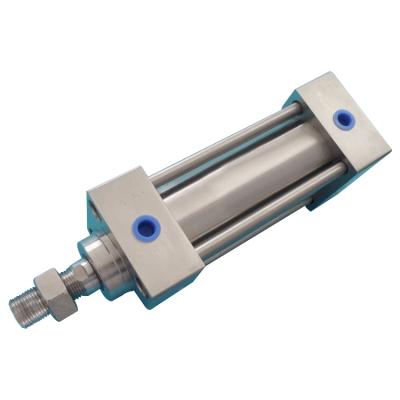 China Hotels All Stainless Steel Standard Pneumatic Cylinder for sale