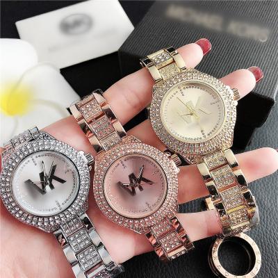 China Brand Quartz Waterproof Female Luxury Wrist Watch For Women Designer Design Ladies Diamond Gold Wristwatch for sale