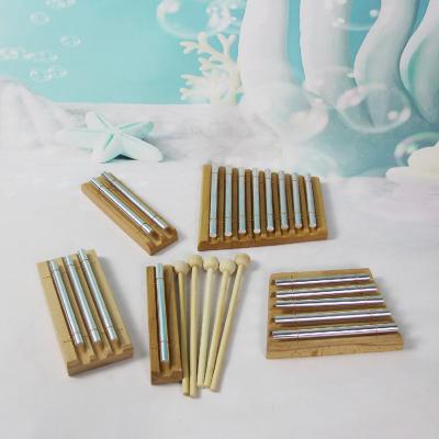 China Children learning & Type exercise; High Quality Music Enlightenment Orff Instrument Phoneme Percussion Orff Instrument Education Toy Bar Wooden Chime for sale