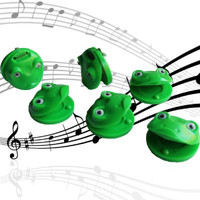 China Children learning & Type exercise; Brain Game Cute Cartoon Children's Castanets Music Enlightenment Hot Sale Toy Musical Castanets for sale