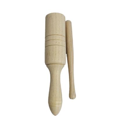 China Musical Children's Educational Toys Teaching Aid Wooden Orff Percussion Education Instrument Agogo Block For Baby for sale