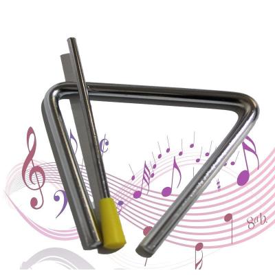 China Educational Hot Sale Metal Triangle Musical Instrument Triangle Percussion for sale