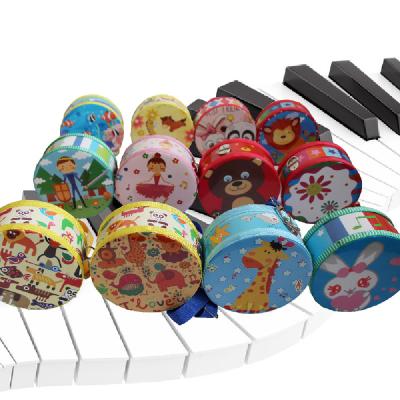 China Children learning & Type exercise; Musical Enlightenment Children Musical Instruments Trap Drum Percussion Instrument Kids Toys Wooden Trap Drums for sale