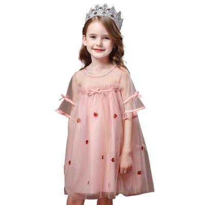 China New Design Fancy Dress Kids Party Dresses Washable Kids Bridesmaid Dress for sale