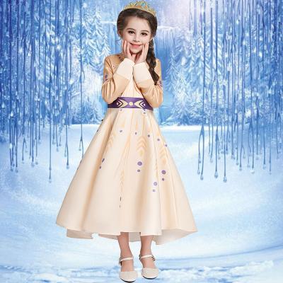 China Best Viable Option Long Sleeve Kids Princess Dress Formal Elegant Girls Clothing Birthday Dresses for sale