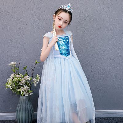 China Lovely Customizable Kids Dresses Summer O-Neck Sustainable Hot Selling Dress For Kids Girls for sale