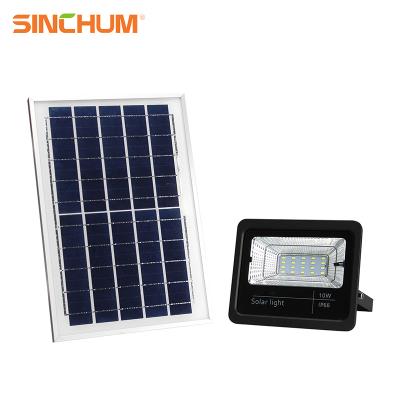 China 10W LED Solar Power Motion Sensor Garden Yard Lamp Outdoor waterproof flood light for sale