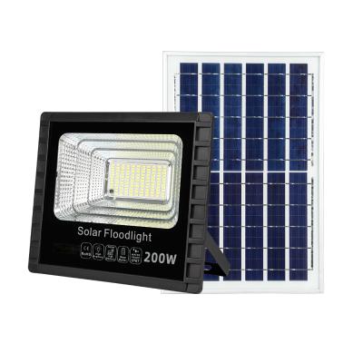 China 200w recyclable energy green clean power solar garden flood lights led solar panel flood lights kit for sale