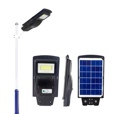 China 30w 5000 lumens all in one solar street led light low price all in one solar street light 80w 200w for sale