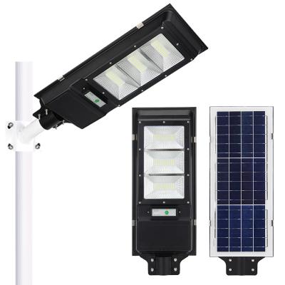 China 60W all in one Microwave Sensor IP65 Solar Street Light energy lighting for sale