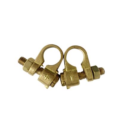 China High Quality Brass Battery Terminal Power Connection Angel Positive Negative Type For Car And Truck for sale