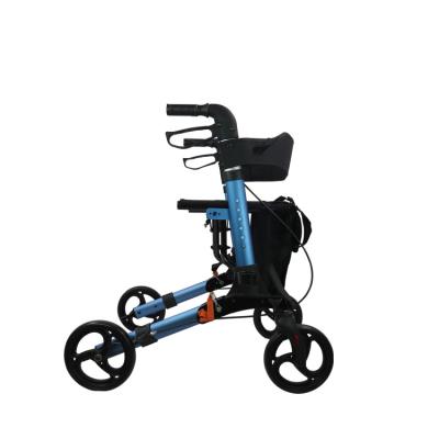 China Moodern Foldable and Adjustable Rollator Aluminum Walker With Seat Nice Quality Aluminum for sale