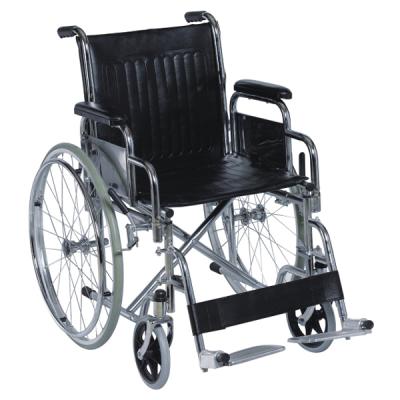 China Manual Folding Stainless Steel High Quality Detachable Collapsible Wheelchairs For Disabled for sale