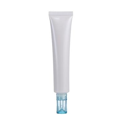 China 10g 15g 25g Cosmetic Cosmetic Packaging Empty Tube With Long Clear Beak Dropper Applicator for sale