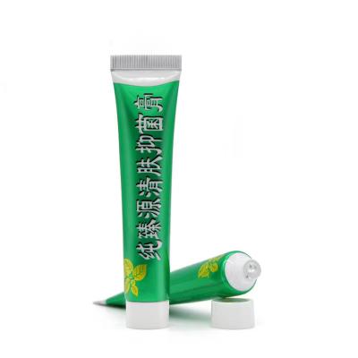 China 20ml screw cap cosmetic white ointment composite aluminum-plastic tube packaging for toothpaste maker customiza for sale