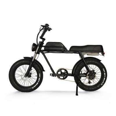 China Aluminum Alloy 20 Inch Fat Bike Electric Electric Bicycles Dual Suspension Fat Tire Ebike for sale