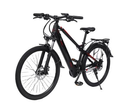 China Aluminum Alloy OEM Odm City Ebike 48v 10a 750w 26*2.4 Inch Fat Tire Electric Bike For Ladies E-bicycle for sale