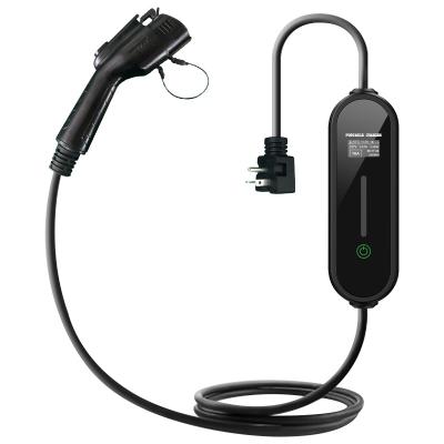 China Portable EV Charger 16A Appointment Type 1Electric Car EV Charging 2 32A LED Connector 16A Appointment Level 2 Type 1 Level for sale